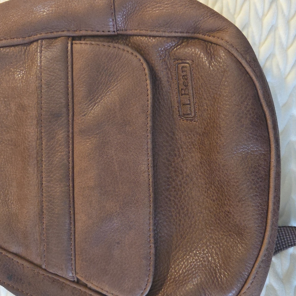 LL Bean Classic Functional Ameribag In Lovely Chocolate Leather